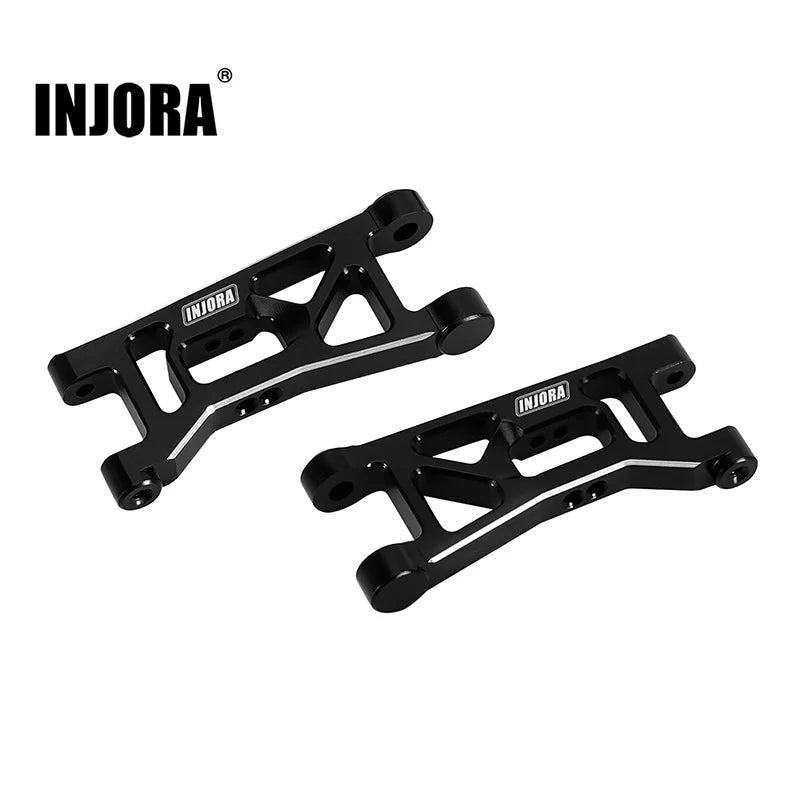 INJORA Aluminum Front Suspension Arms for Losi Micro-B Micro-T (LOS-03BK) INJORA