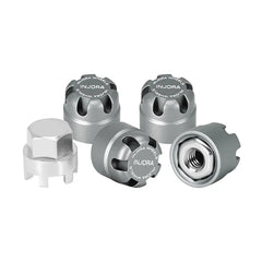 INJORA M2.5 Wheel Lock Nuts with Aluminum Cap for 1/18 TRX4M Ascent-18