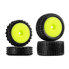 INJORA Unglued Pin Buggy Tires & Wheels for 1/24 Losi Micro-B