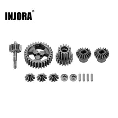 INJORA: Stainless Steel Transmission Gear Set for 1/24 Losi Micro-B (LOS-10) INJORA