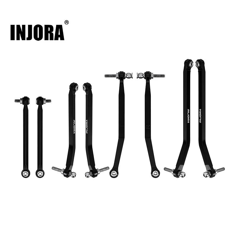 INJORA Aluminum High Clearance Chassis Links for 1/30 Axial SCX30 INJORA