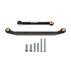 INJORA Black Brass Steering Links for 1/18 Redcat Ascent-18 APEX INJORA