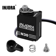 INJORA Aluminum N30 NANO Servo with Servo Saver for 1/30 SCX30