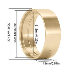 INJORA 27g/pcs Brass Inner Rings for INJORA 1.3" Wheels INJORA
