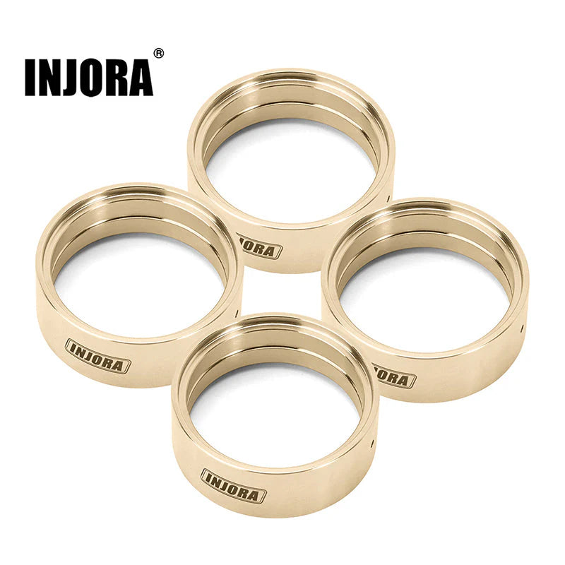 INJORA 27g/pcs Brass Inner Rings for INJORA 1.3" Wheels INJORA