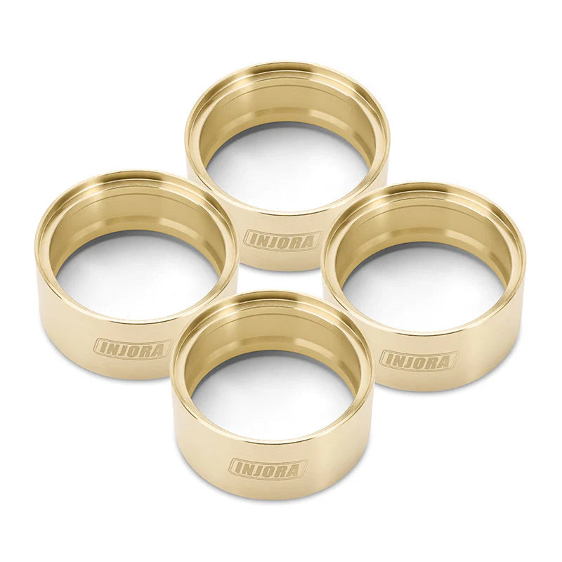 INJORA 147g/pcs Brass Inner Rings for INJORA 2.2" Wheels INJORA