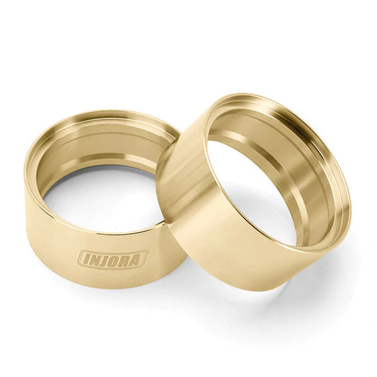 INJORA 147g/pcs Brass Inner Rings for INJORA 2.2" Wheels INJORA