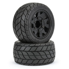Duratrax 1/10 Bandito 2.0 F/R 2.8" Monster Truck Tires MTD 12mm Blk Ripper(2) Horizon Hobby