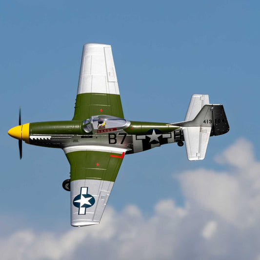 E-flite P-51D Mustang 1.0m BNF Basic with AS3X+ and SAFE Select (EFL02650) Horizon Hobby