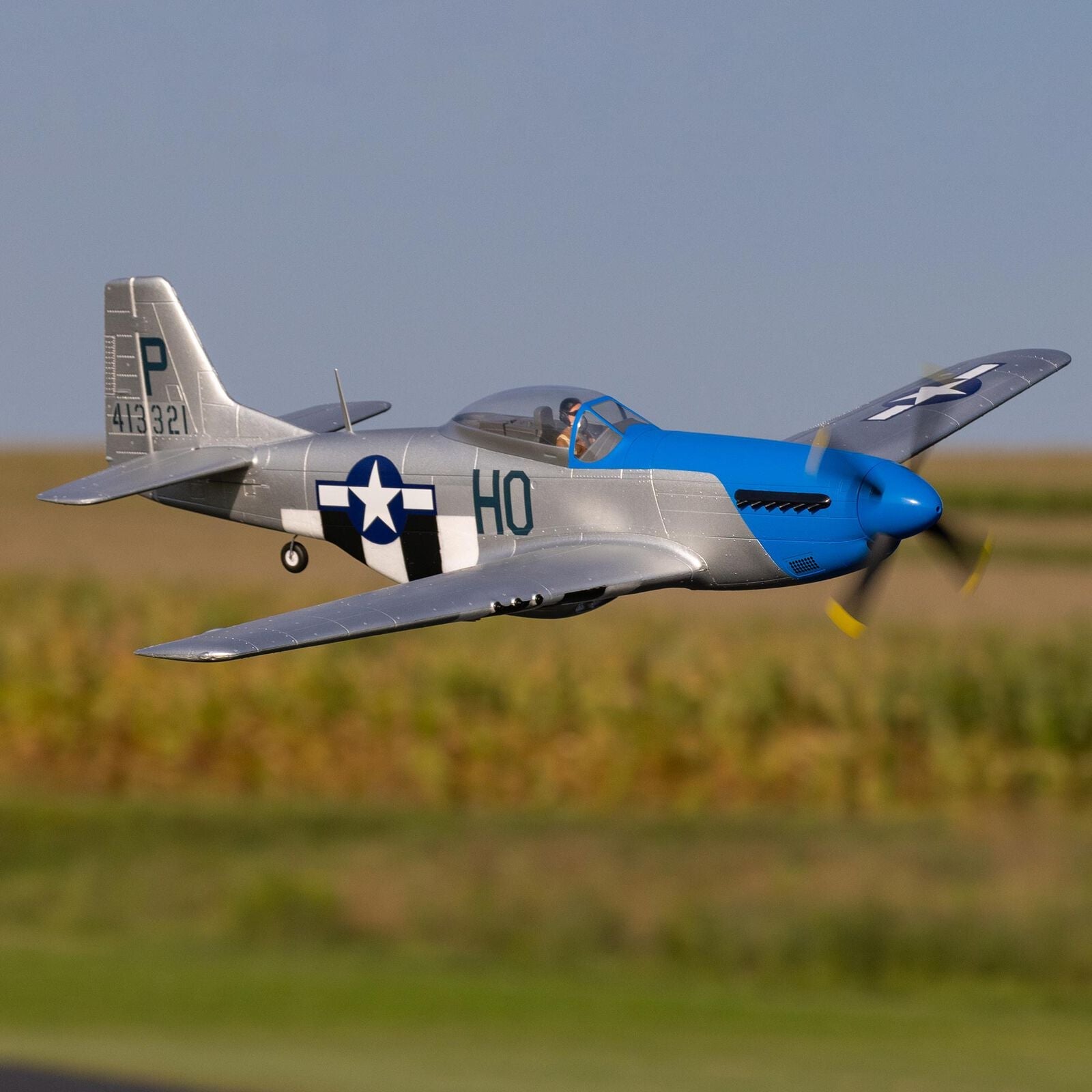 E-flite P-51D Mustang 1.2m BNF Basic with AS3X and SAFE Select “Cripes A’Mighty 3rd” (EFL089500) Horizon Hobby