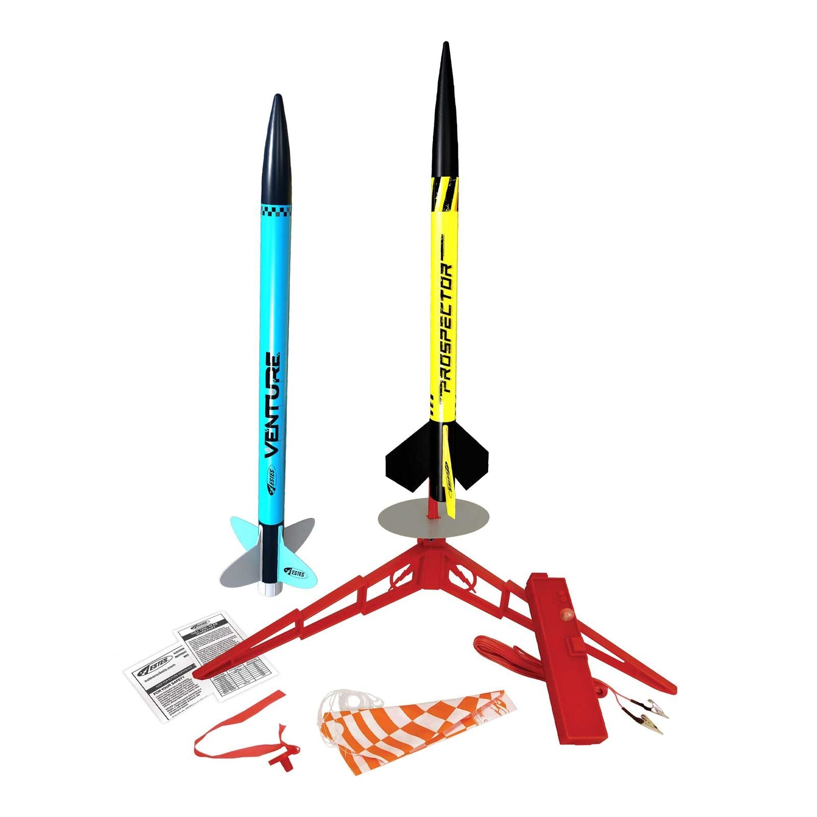 ESTES Ventur A.J & Prospector Pathfinder Model Rocket Launch Set (EST3238) Horizon Hobby