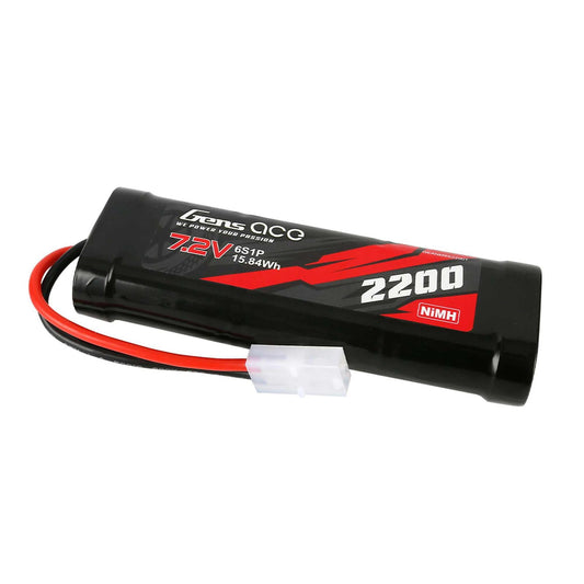 Gens Ace 7.2V 2200mAh, NiMH, Tamiya Plug Horizon Hobby