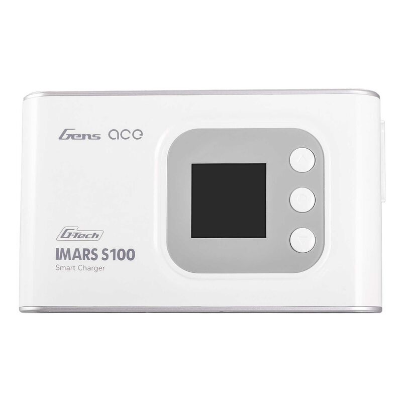 Gens Ace IMars S100 G-Tech AC Balance RC Battery Charger-White Horizon Hobby