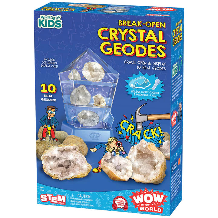 Wow in the World: Break-Open Crystal Geodes Thames & kosmos