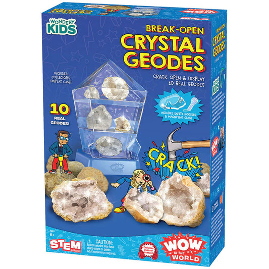 Wow in the World: Break-Open Crystal Geodes Thames & kosmos