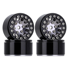 INJORA 1.0" 12-Spokes Beadlock Wheels for Micro Crawlers (W1049) INJORA