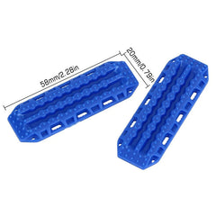 NJORA Mini Plastic Sand Ladder Recovery Ramps Boards Scale Accessories for 1/24 1/18 RC Crawlers INJORA