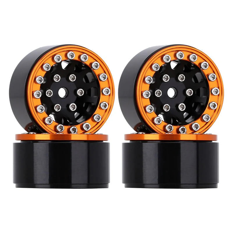 INJORA 1.0" 12-Spokes Wheels for Micro Crawlers INJORA