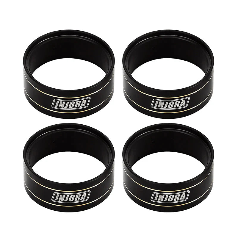 INJORA: 12g/Pcs Brass Inner Clamp Rings For INJORA 1.0" Wheels INJORA