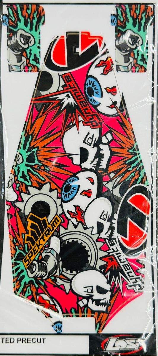 LOSI Mini-T2.0 Chassis Protective Tape, Precut (1) (LOS311011) Horizon Hobby