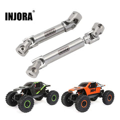 INJORA: Stainless Steel Drive Shafts with D Shaped Hole for 1/24 Axial AX24 INJORA