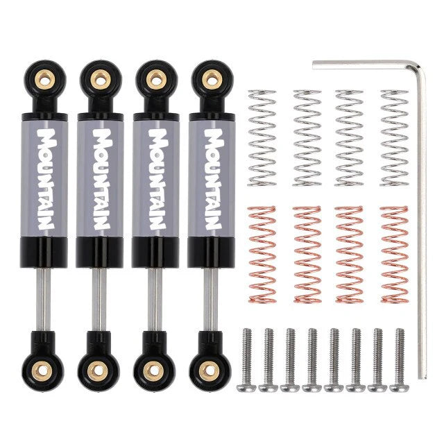 INJORA 40mm Metal Built-in Spring Shock Absorber Damper for Axial SCX24 INJORA