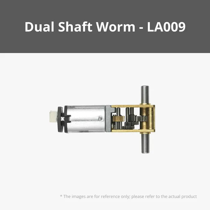 Bambu N20 Dual Shaft Worm Gear Motor (1PCS) - (LA009) Bambu Lab