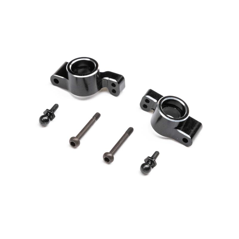 LOSI Aluminum Rear Hubs: Micro-B (LOS-1982) Horizon Hobby