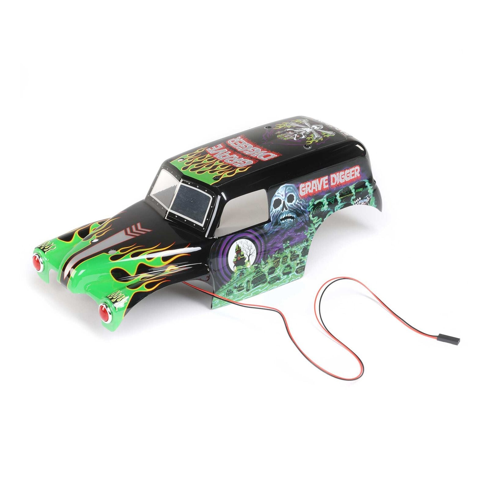 Body Set, Grave Digger, Painted: Mini LMT Horizon Hobby