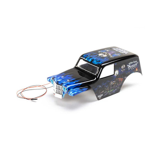 LOSI Body Set, Son Uva Digger, Painted: Mini LMT (LOS210046) Horizon Hobby