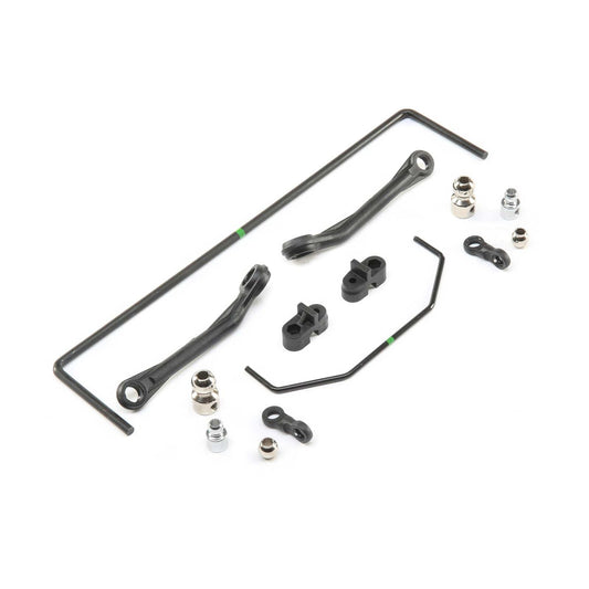 LOSI Front and Rear Sway Bar Set: Super Baja Rey (LOS254043) Horizon Hobby