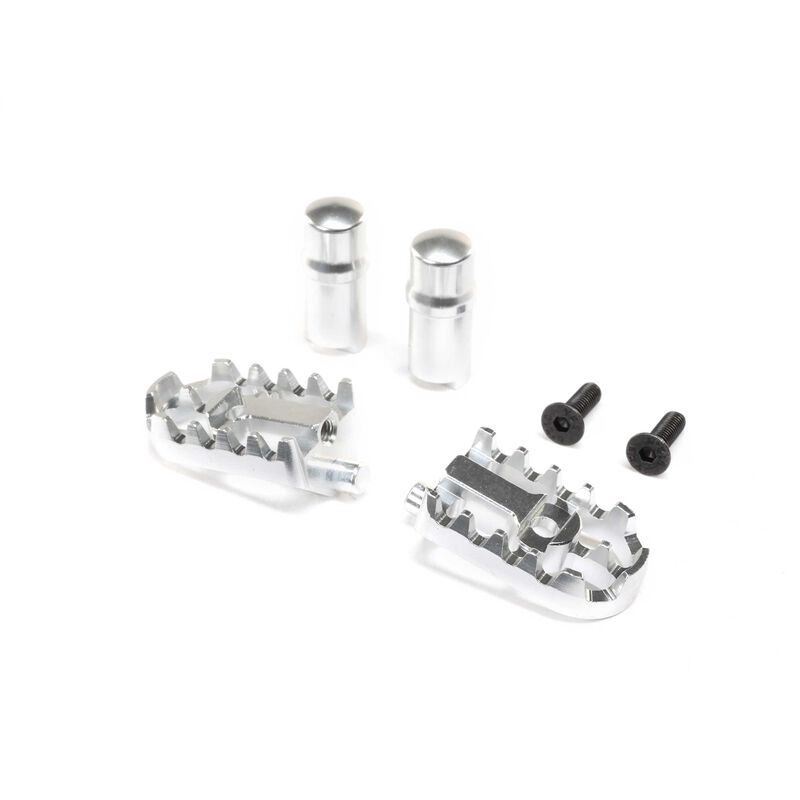 LOSI Aluminum Foot Pegs, Silver: Promoto-MX (LOS361001) Horizon Hobby