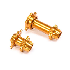 LOSI Aluminum Hub Set, Machined, Gold: Promoto-MX (LOS362004) Horizon Hobby