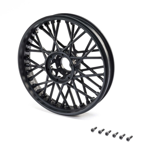LOSI Front Wheel Set, Black: Promoto-MX (LOS46000) Horizon Hobby