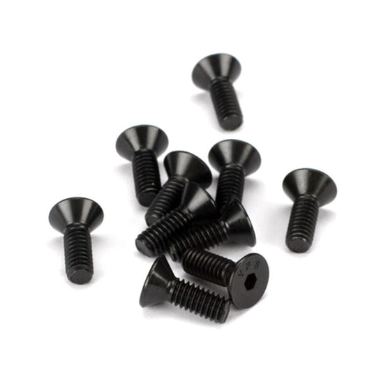 LOSI Flat Head Screws, 8-32 x 1/2" (10) (LOSA6262) Horizon Hobby