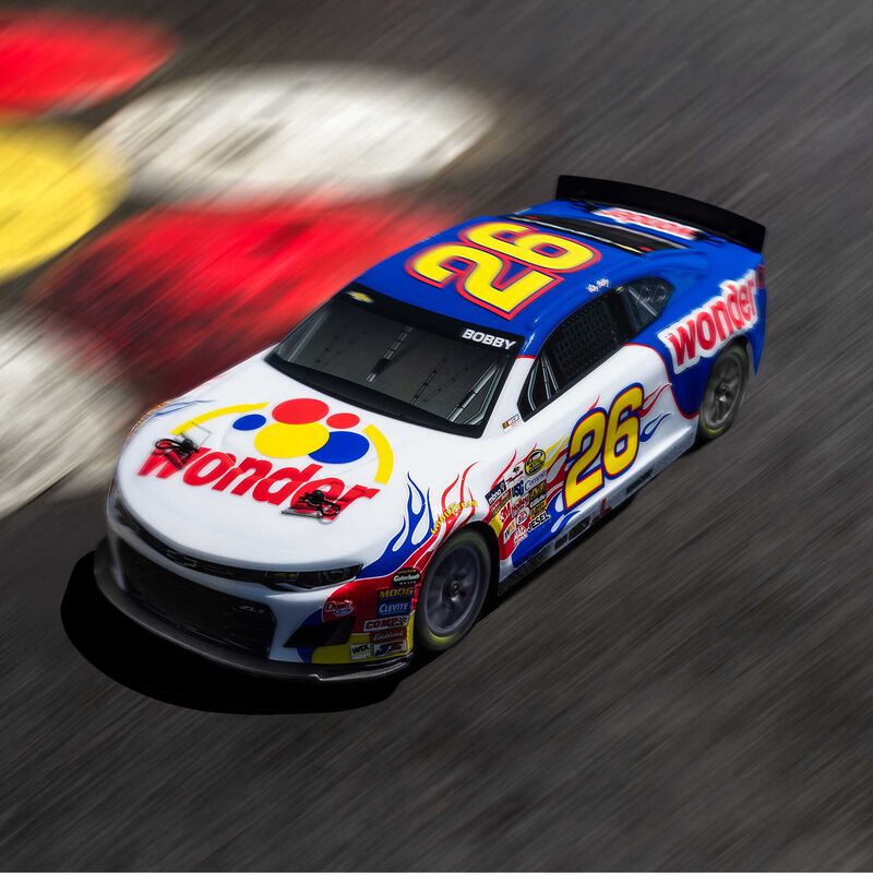1/12 Losi NASCAR Ricky Bobby No. 26 Wonder Bread Chevrolet ZL1 (Battery & Charger Included) Horizon Hobby