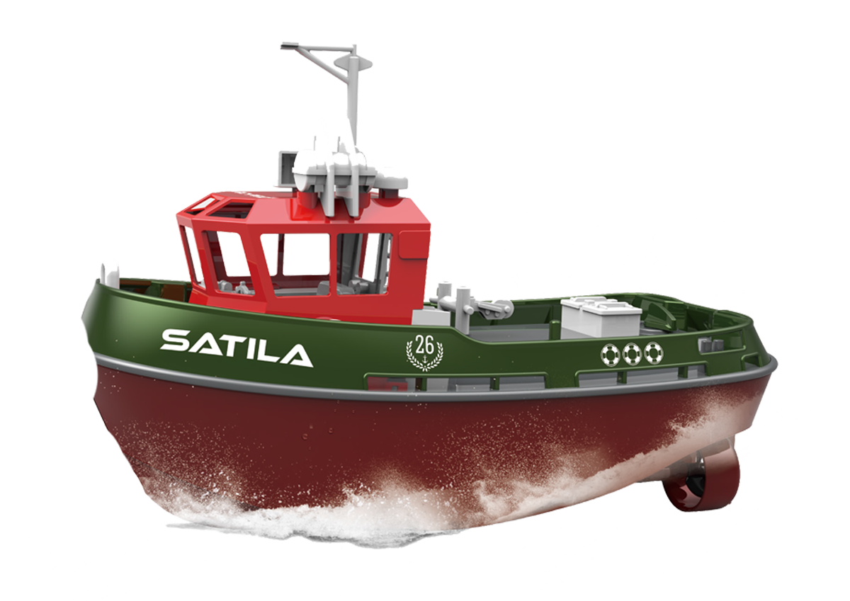 RC-Pro SATILA – 1/72 2.4G MINI R/C SCALE TUGBOAT RC PRO