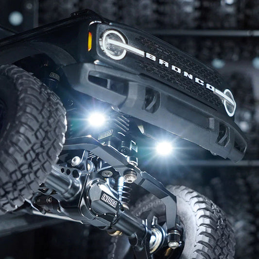 INJORA: Rock Lights Kit with Controller for 1/18 1/24 RC Crawler (DG-L35-4) INJORA