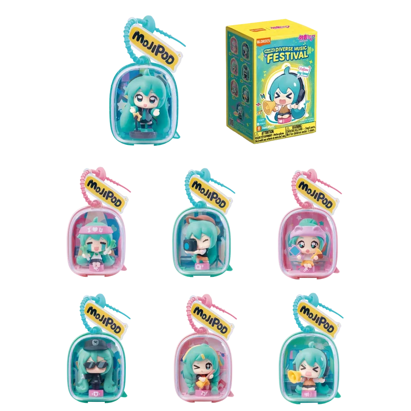 Blokees DaaLaMode Series - MOJIPOD Hatsune Miku Diverse Music Festival Blokees