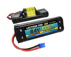Lectron Pro NiMH 8.4V (7-cell) 3000mAh Hump Pack with EC3 Connector #N7-3000HE Common Sense RC