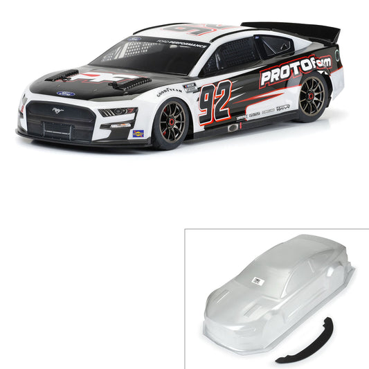 Protoform: 1/7 2022 NASCAR Cup Series Ford Mustang Clear Body: Infraction 6S (PRM158700) Horizon Hobby