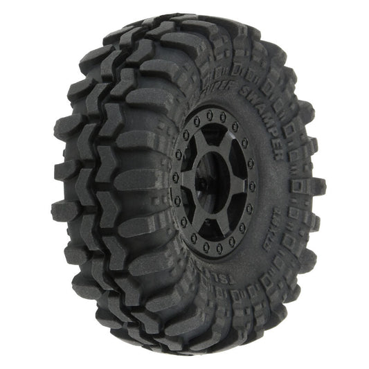 Pro-Line 1/24 Interco Super Swamper F/R 1.0" Tires MTD 7mm Black Holcomb (4) (PRO1021410) Horizon Hobby