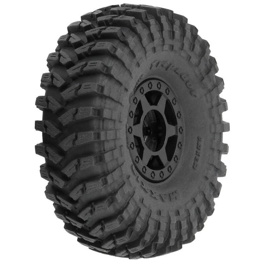 Pro-Line 1/24 Maxxis Trepador F/R 1.0" Tires MTD 7mm Black Holcomb (PRO1022510) Horizon Hobby