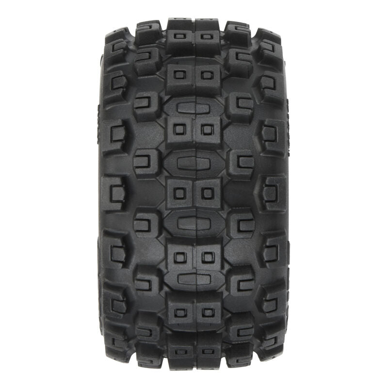 Pro-Line 1/18 Badlands MX 1.85" F/R MTD 12mm Black Raid: Granite GROM (PRO1024110) Horizon Hobby