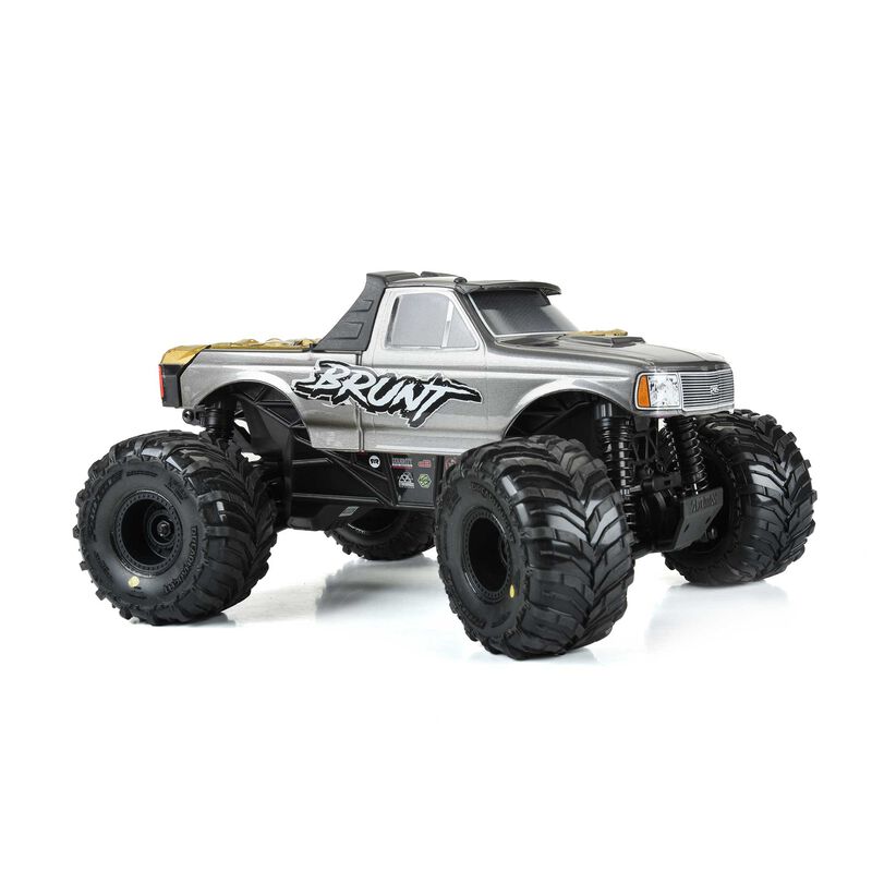 Proline Dreadnaught Mounted Black Wheel F/R (4) for ARRMA GORGON/QUAKE GROM Horizon Hobby