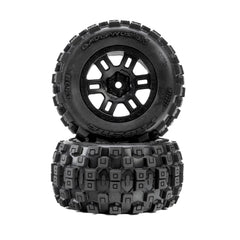 Proline Badlands Front/Rear Tires MTD 12mm Black Split Six (2): ARRMA MINI KRATON Horizon Hobby