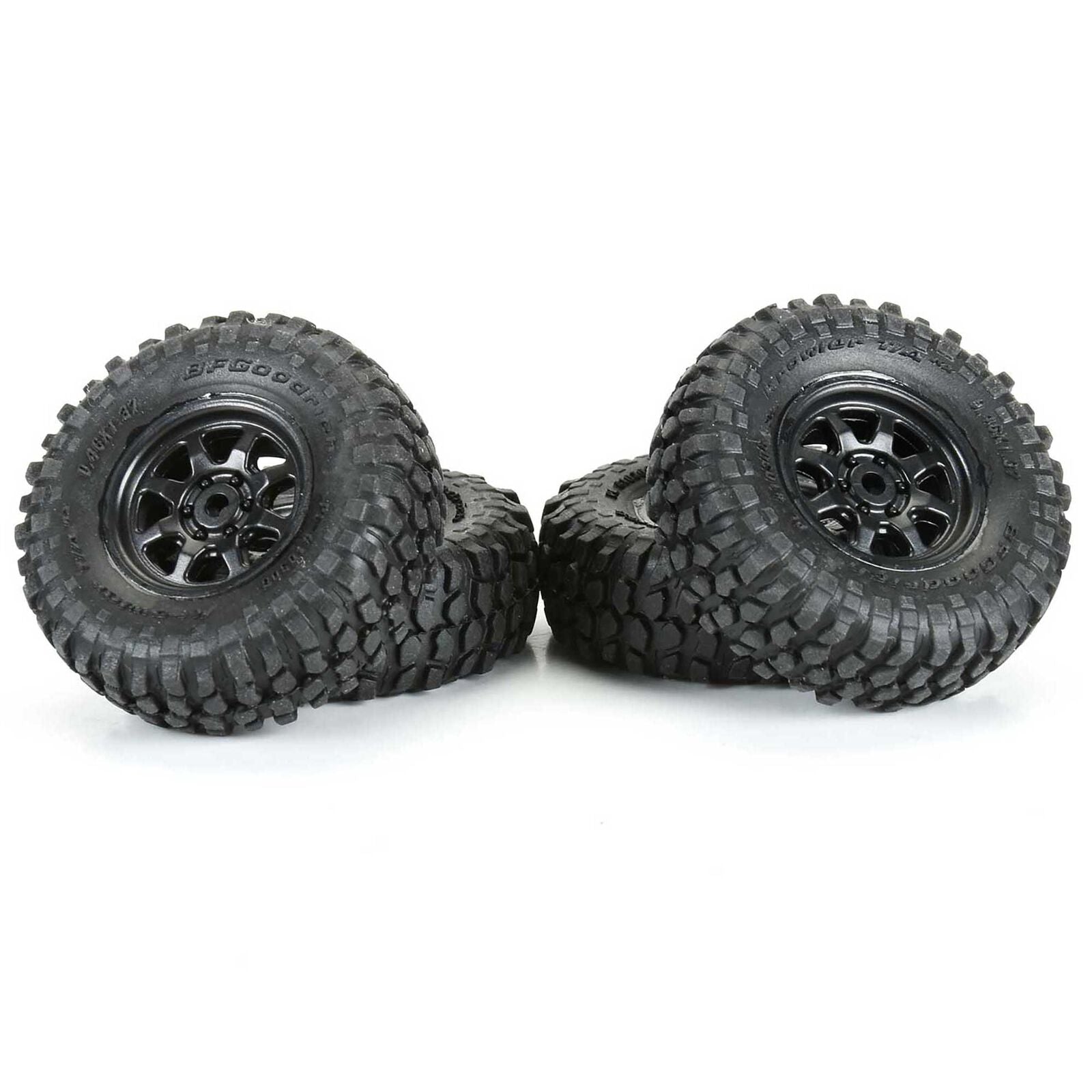 Pro-Line Racing 1/30 BFG Krawler T/A KX Front/Rear Mounted Black Icon Nuevo (4) for Axial SCX30 Horizon Hobby