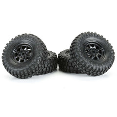 Pro-Line Racing 1/30 BFG Krawler T/A KX Front/Rear Mounted Black Icon Nuevo (4) for Axial SCX30 Horizon Hobby