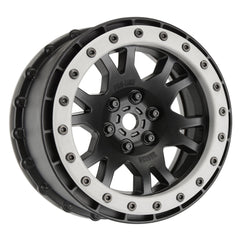 Pro-Line 1/5 Impulse Pro-Loc Front/Rear 24mm X-MAXX Wheels (2) Black/Gray (PRO276303) Horizon Hobby