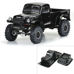 Pro-Line 1/10 1946 Dodge Power Wagon Black Body 12.3" (313mm) WB Crawlers (PRO349918) Horizon Hobby